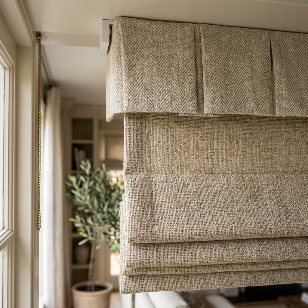 Blinds with valance specifications