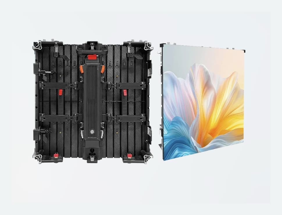 Flexible Curved Rental Display