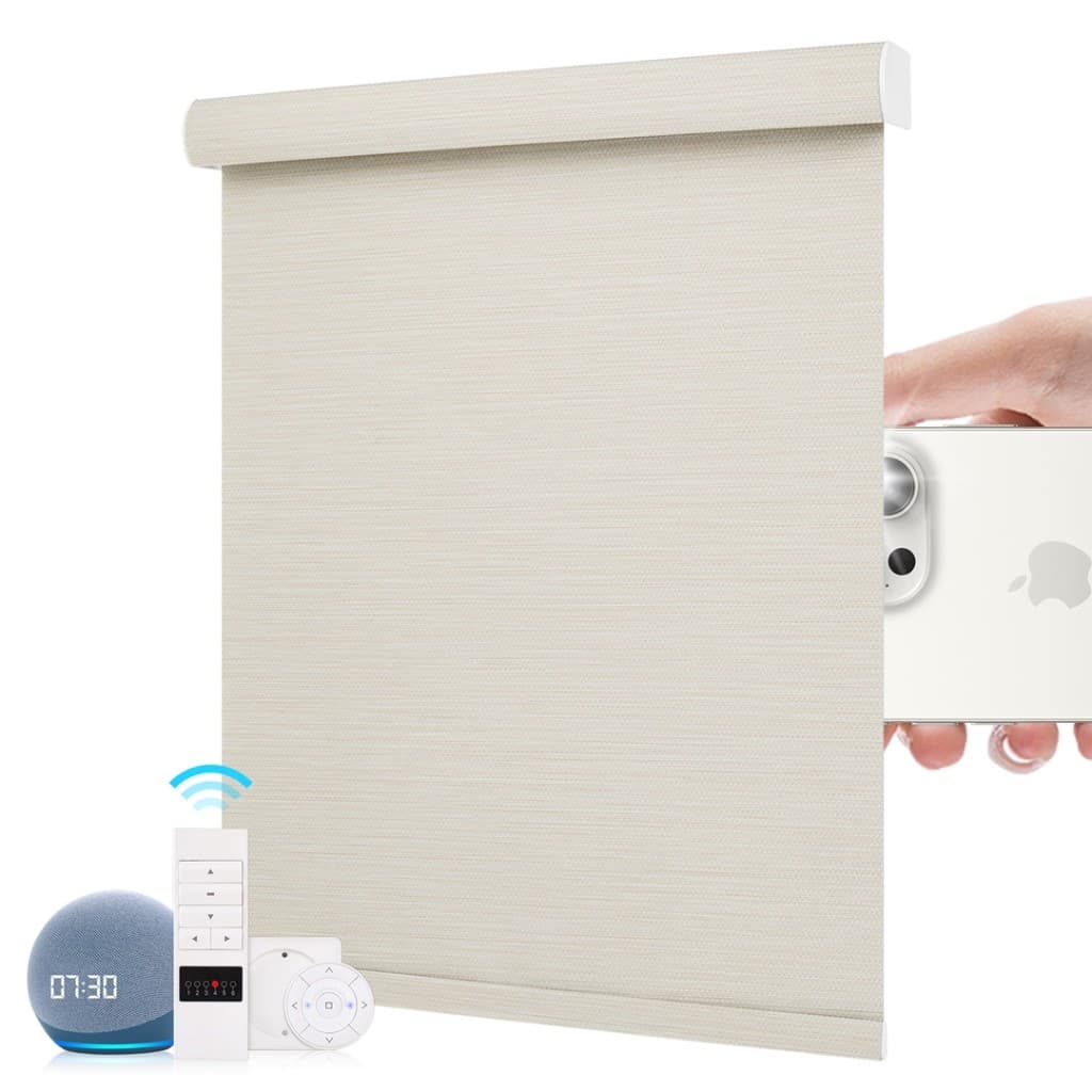 Roller Shades - smart remote and voice control