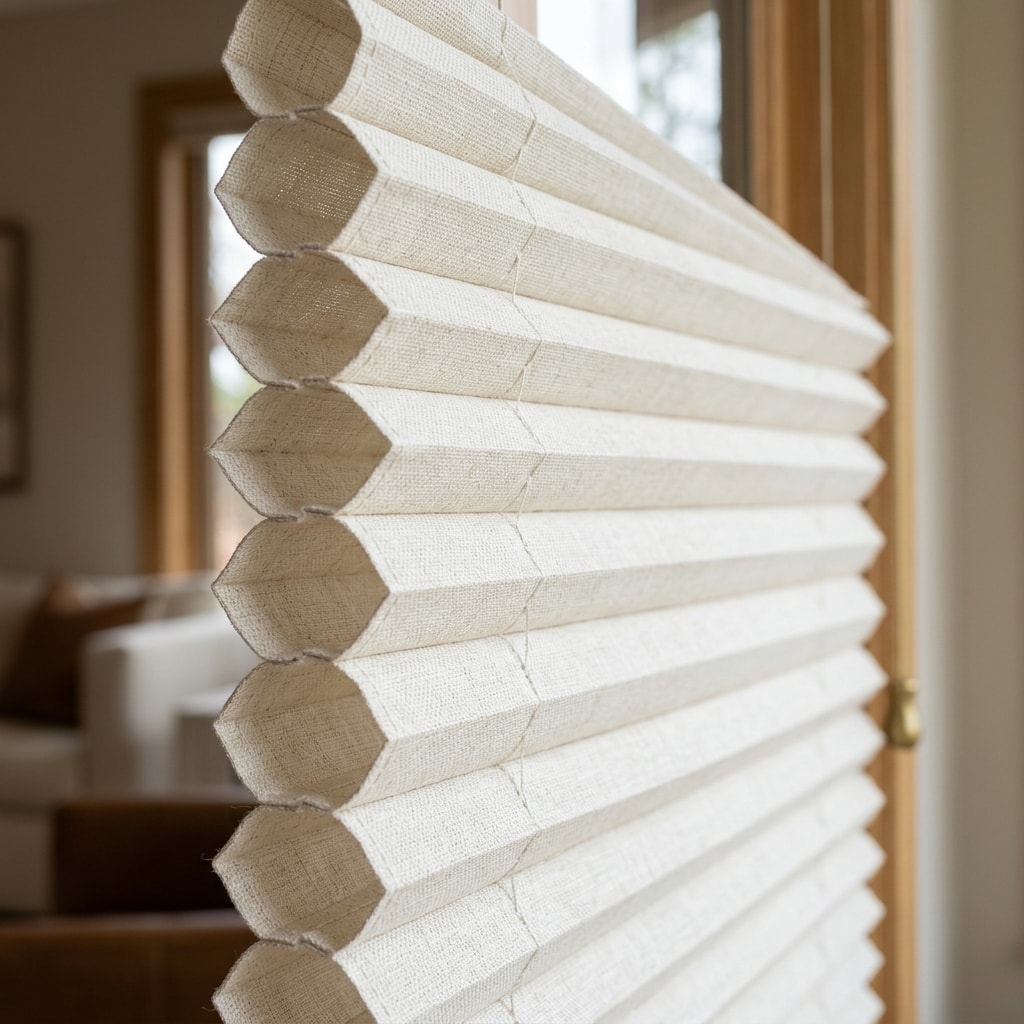 Honeycomb Blinds in architectural setting